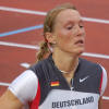 devant  KRISTEN BOLM (GER) vice chp d'Europe 2006