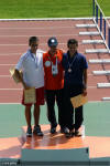 Ben sur le podium. Bravo Ben...