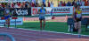 Maud qui termine au sprint