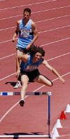 Yann Thibaudier (EAG) sur 400m haies